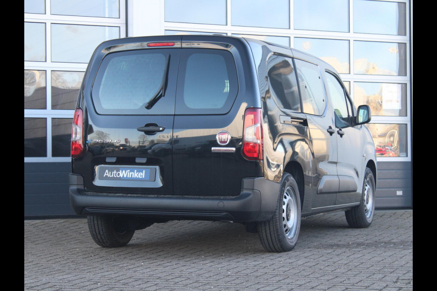 Fiat E-Doblò 136 L2 50 kWh Fiat E-Doblo 50 kWh 136 L2 | Uit voorraad leverbaar | Navi | Clima | Carplay | Deuren met ramen