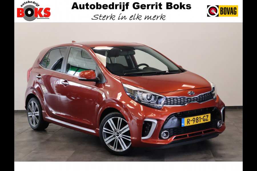 Kia Picanto 1.2 CVVT GT-line 5-Drs. Automaat Navigatie Leder 16'lmv Kia Picanto 1.2 CVVT GT-line 5-Drs. Automaat Navigatie Leder 16'lmv