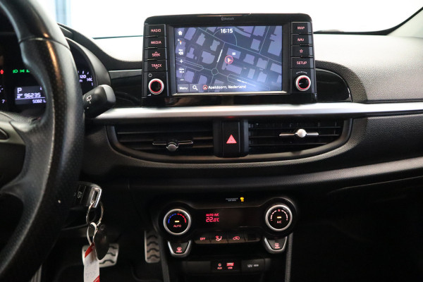 Kia Picanto 1.2 CVVT GT-line 5-Drs. Automaat Navigatie Leder 16'lmv Kia Picanto 1.2 CVVT GT-line 5-Drs. Automaat Navigatie Leder 16'lmv