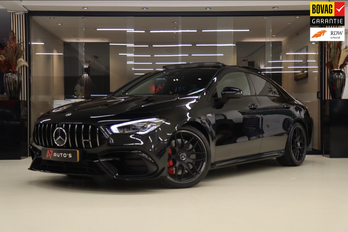 Mercedes-Benz CLA-Klasse AMG 45 S 4MATIC+ Premium Plus PANO/CARPLAY/360CAM/BURM/MEMORY/VOL Mercedes-Benz CLA-Klasse AMG 45 S 4MATIC+ Premium Plus PANO/CARPLAY/360CAM/BURM/MEMORY/VOL