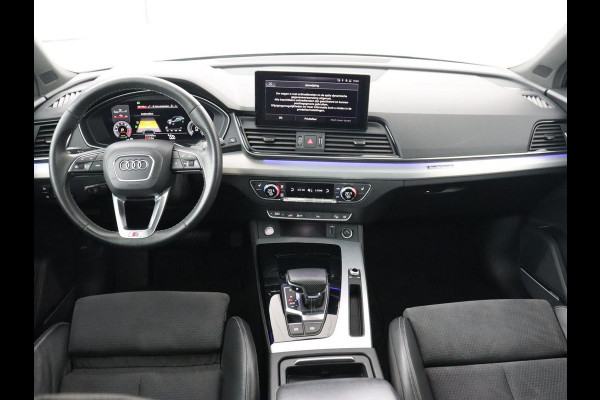 Audi Q5 55 TFSIe S edition | Panoramadak | Bang & Olufsen | Stoelverwarming | Adaptive cruise | Luchtvering | Matrix LED | 21'' | Carplay | Half leder | Navigatie | Camera | PHEV | Plug In