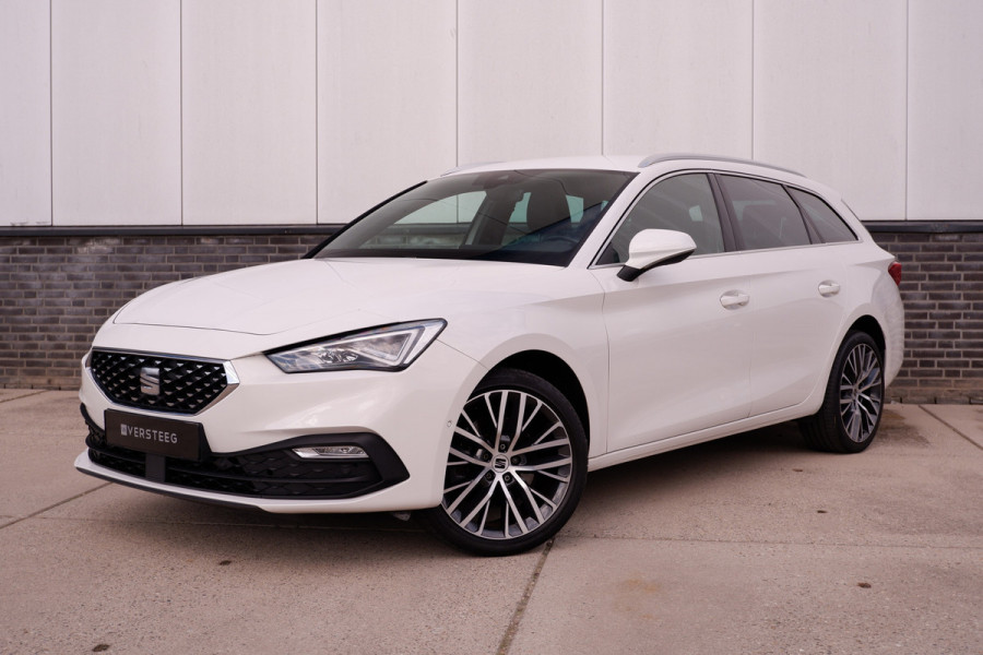 Seat Leon Sportstourer 1.5 eTSI Xcellence M-Hybrid | Elek Trekhaak | Sfeerverl. | LED | Carplay | Camera | Navi | Keyless | Adap. Cruise