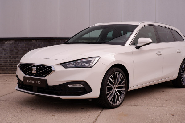 Seat Leon Sportstourer 1.5 eTSI Xcellence M-Hybrid | Elek Trekhaak | Sfeerverl. | LED | Carplay | Camera | Navi | Keyless | Adap. Cruise