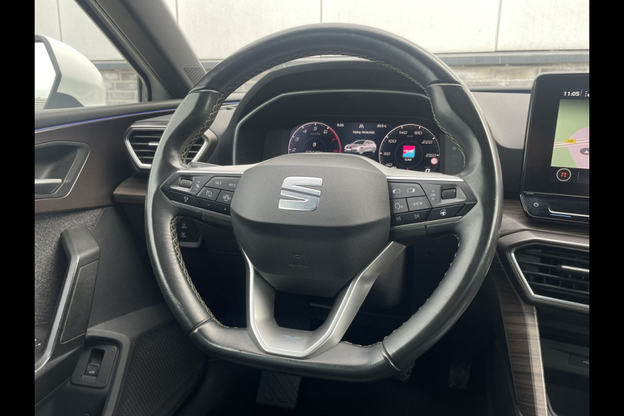 Seat Leon Sportstourer 1.5 eTSI Xcellence M-Hybrid | Elek Trekhaak | Sfeerverl. | LED | Carplay | Camera | Navi | Keyless | Adap. Cruise