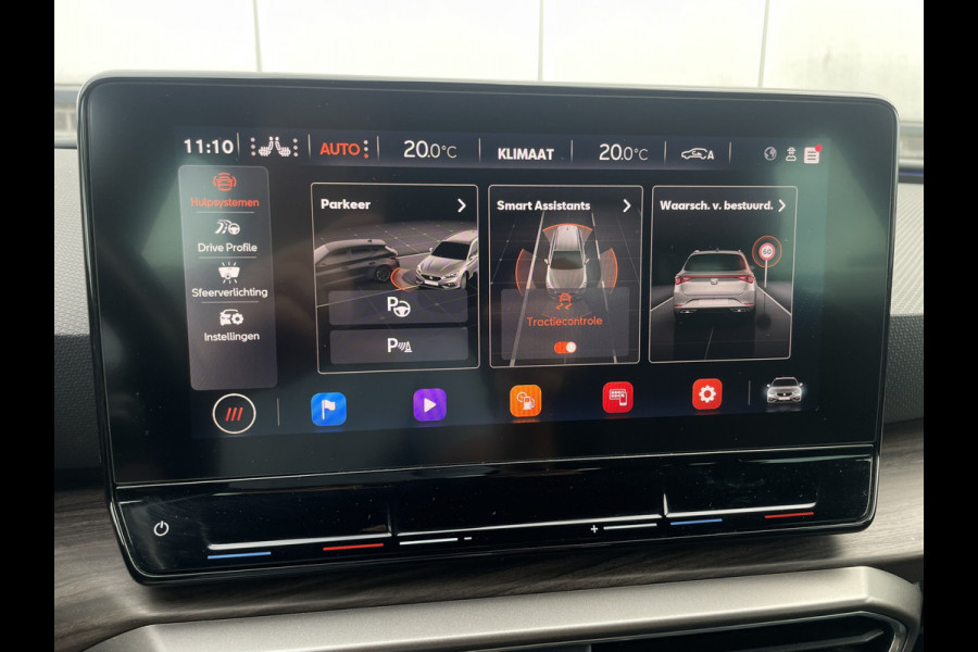 Seat Leon Sportstourer 1.5 eTSI Xcellence M-Hybrid | Elek Trekhaak | Sfeerverl. | LED | Carplay | Camera | Navi | Keyless | Adap. Cruise