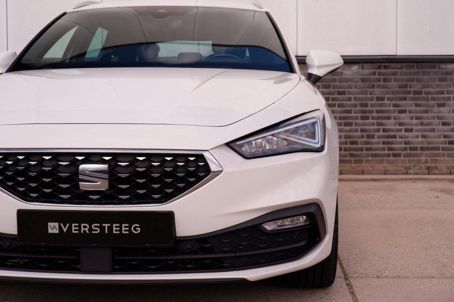 Seat Leon Sportstourer 1.5 eTSI Xcellence M-Hybrid | Elek Trekhaak | Sfeerverl. | LED | Carplay | Camera | Navi | Keyless | Adap. Cruise