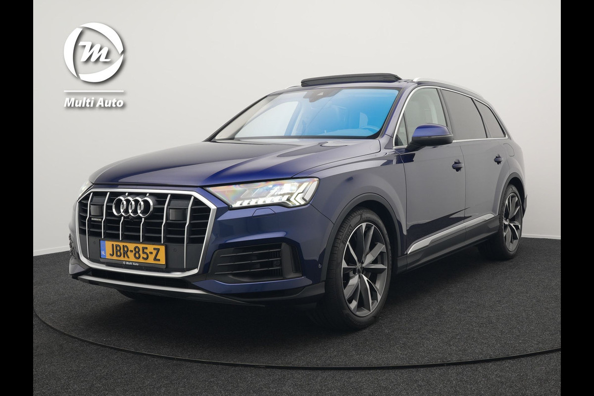 Audi Q7 55 TFSI e Quattro Pro Line Plug In Hybrid 381pk Dealer O.H PHEV | Luchtvering | Trekhaak Af Fabriek | Panodak | Adaptive Cruise | 21 "L.M Matrix LED | Camera | Lederen Sportstoelen Memory & Ventilatie | Navigatie | Keyless | Virtual | DAB | Softclos Audi Q7 55 TFSI e Quattro Pro Line Plug In Hybrid 381pk Dealer O.H PHEV | Luchtvering | Trekhaak Af Fabriek | Panodak | Adaptive Cruise | 21 "L.M Matrix LED | Camera | Lederen Sportstoelen Memory & Ventilatie | Navigatie | Keyless | Virtual | DAB | Softclos