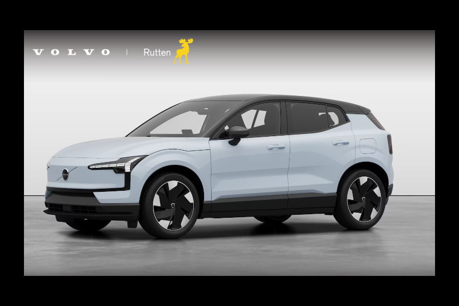 Volvo EX30 272PK Ext. Range Plus / Nu van €45.995 Voor €38.495! / / Adaptieve Cruise Control/ Dodehoek Detectie / Parkeersensoren voor en achter/ Achteruitrijcamera/ Warmtepomp/ Google Services/W