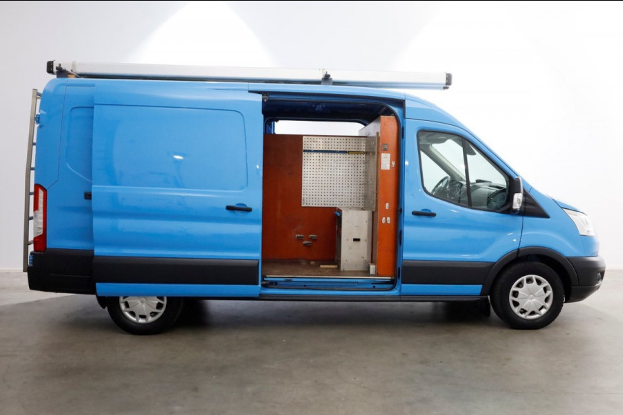 Ford Transit 350 2.0 TDCI 130pk E6 L3H2 Trend Airco/Inrichting/2x Schuifdeur 05-2017