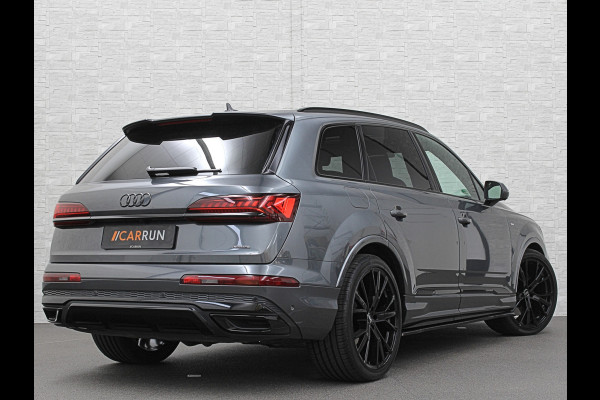 Audi Q7 55 TFSI e 381PK S-Line | 360 Camera | RS-Leder | Laser-LED | BTW | ACC | Head-Up | Panorama | Keyless-Entry | Luchtvering | Memory | Lane & Side assist | Sportstoelen | Black optic | Bovag Garantie.