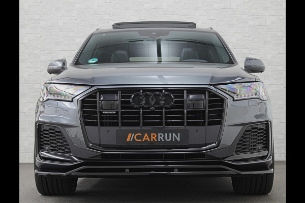 Audi Q7 55 TFSI e 381PK S-Line | 360 Camera | RS-Leder | Laser-LED | BTW | ACC | Head-Up | Panorama | Keyless-Entry | Luchtvering | Memory | Lane & Side assist | Sportstoelen | Black optic | Bovag Garantie.