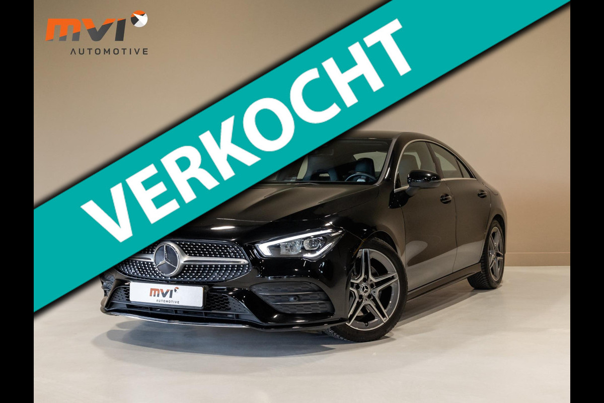 Mercedes-Benz CLA-Klasse 200 Business Solution AMG / 163pk / Sfeerverlichting / Dodehoek herkenning / Stoelverwarming / Mercedes-Benz CLA-Klasse 200 Business Solution AMG / 163pk / Sfeerverlichting / Dodehoek herkenning / Stoelverwarming /