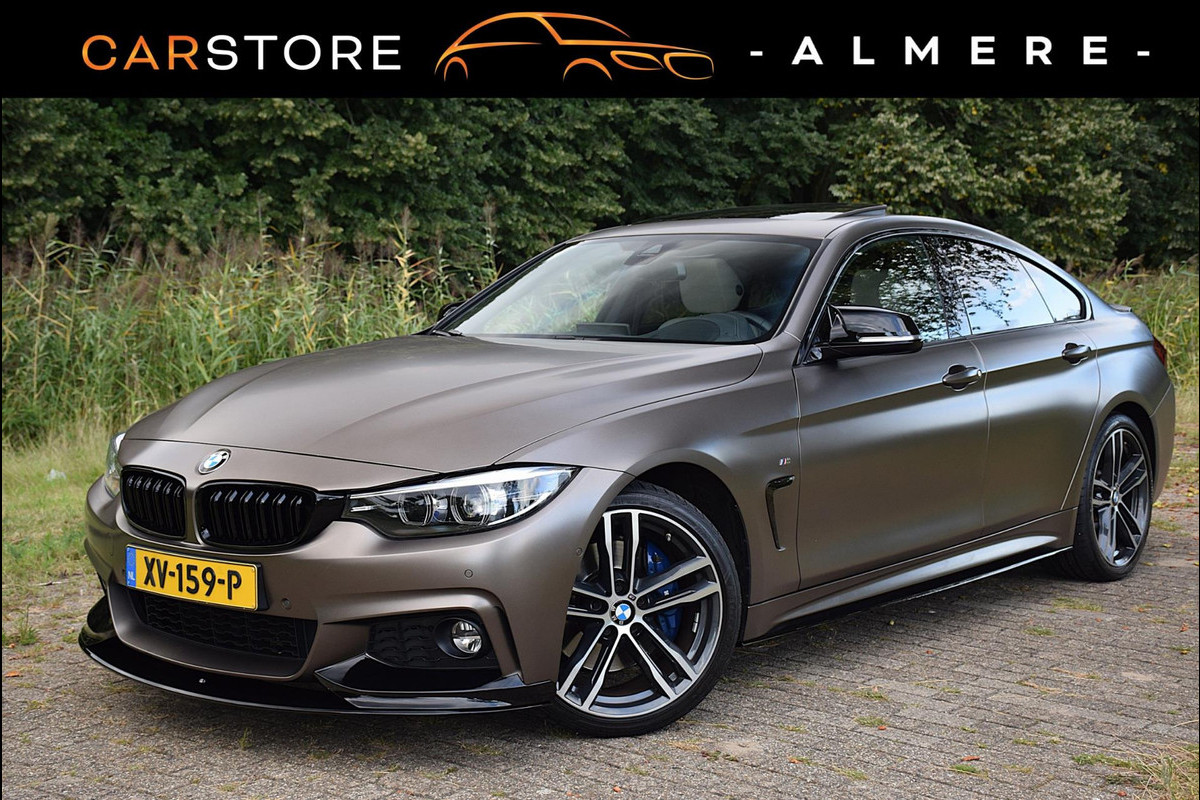 BMW 4 Serie Gran Coupé 420i High Executive Edition*M-Pakket*Dak*Head-up*2e eig*INDIVIDUAL* BMW 4 Serie Gran Coupé 420i High Executive Edition*M-Pakket*Dak*Head-up*2e eig*INDIVIDUAL*