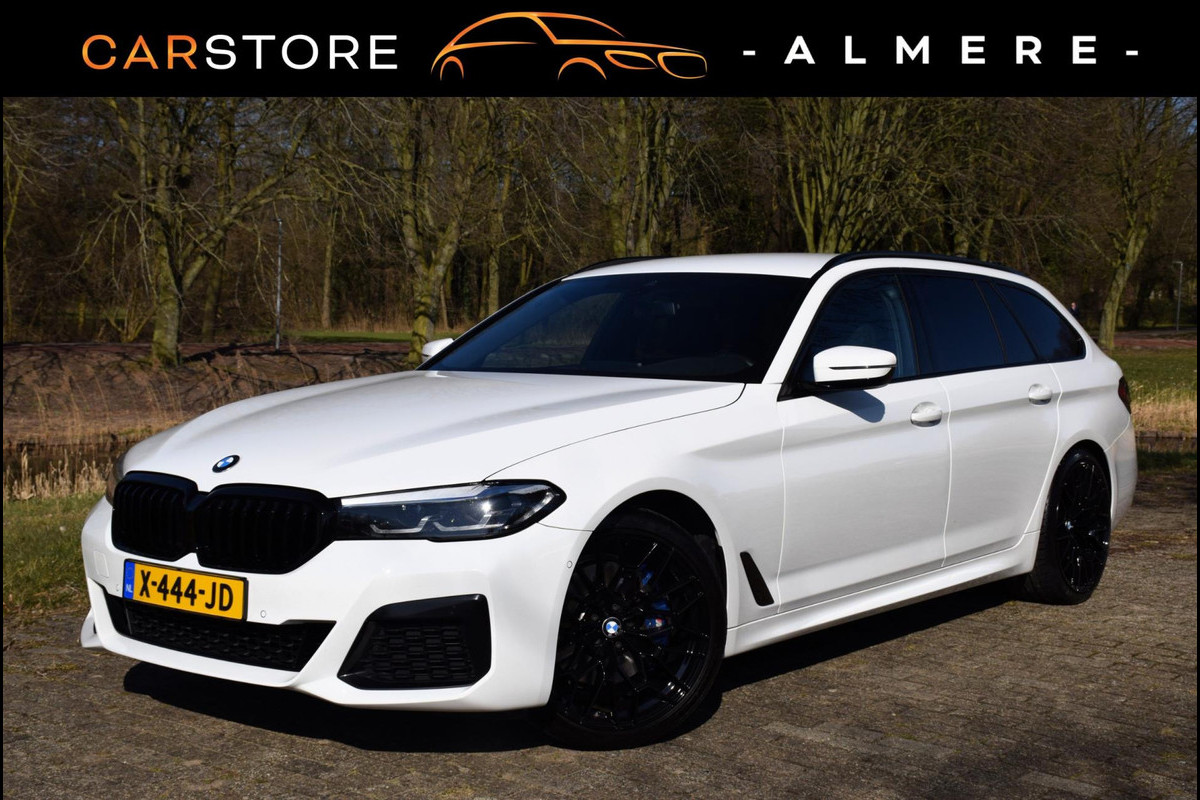 BMW 5 Serie Touring 530i High Executive*M-Pakket*Head-up*20"Inch*84Dkm*2021* BMW 5 Serie Touring 530i High Executive*M-Pakket*Head-up*20"Inch*84Dkm*2021*