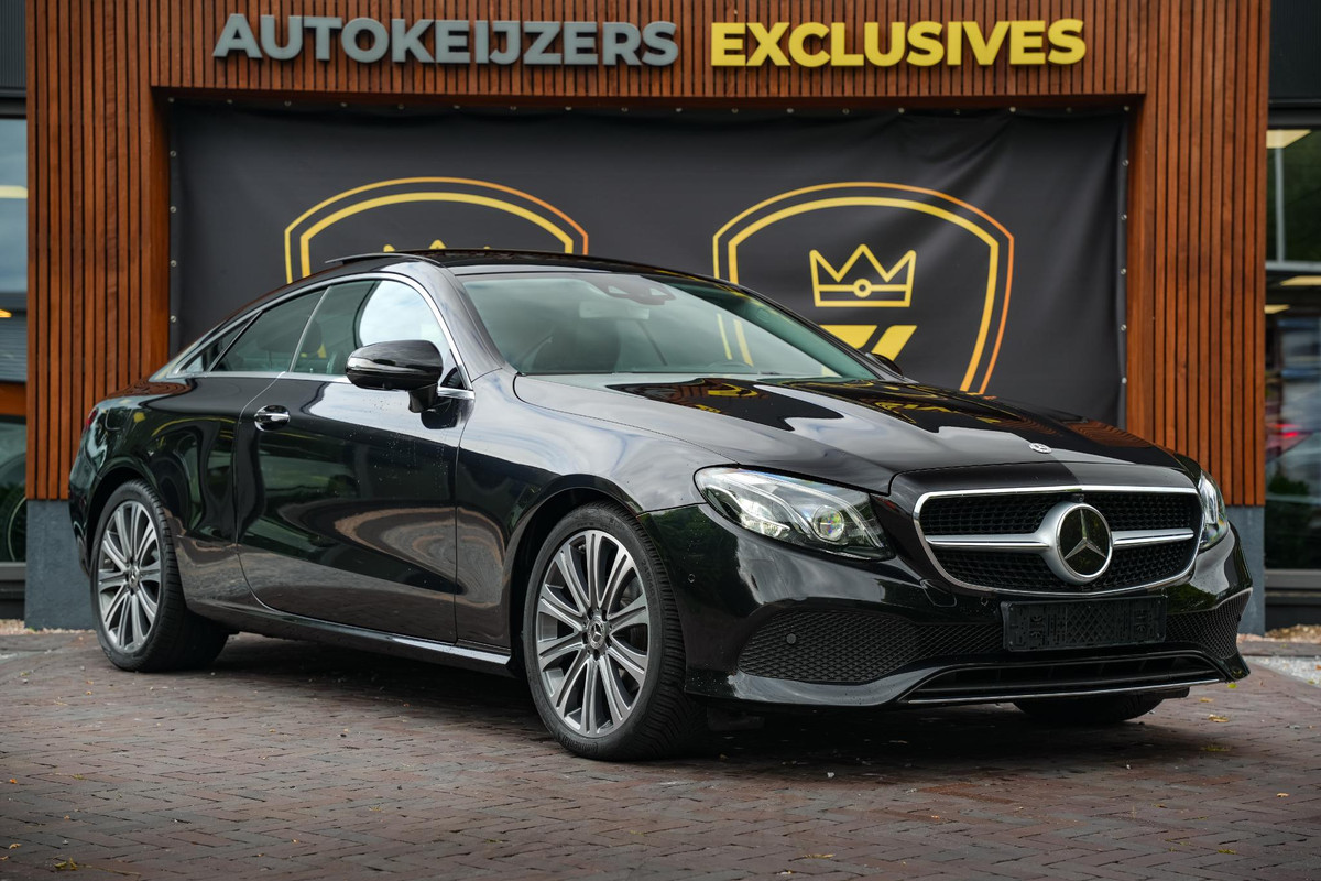 Mercedes-Benz E-Klasse Coupé 200 Panoramadak Adapt. Cruise Ambient Widescreen Keyless 19''LM Mercedes-Benz E-Klasse Coupé 200 Panoramadak Adapt. Cruise Ambient Widescreen Keyless 19''LM