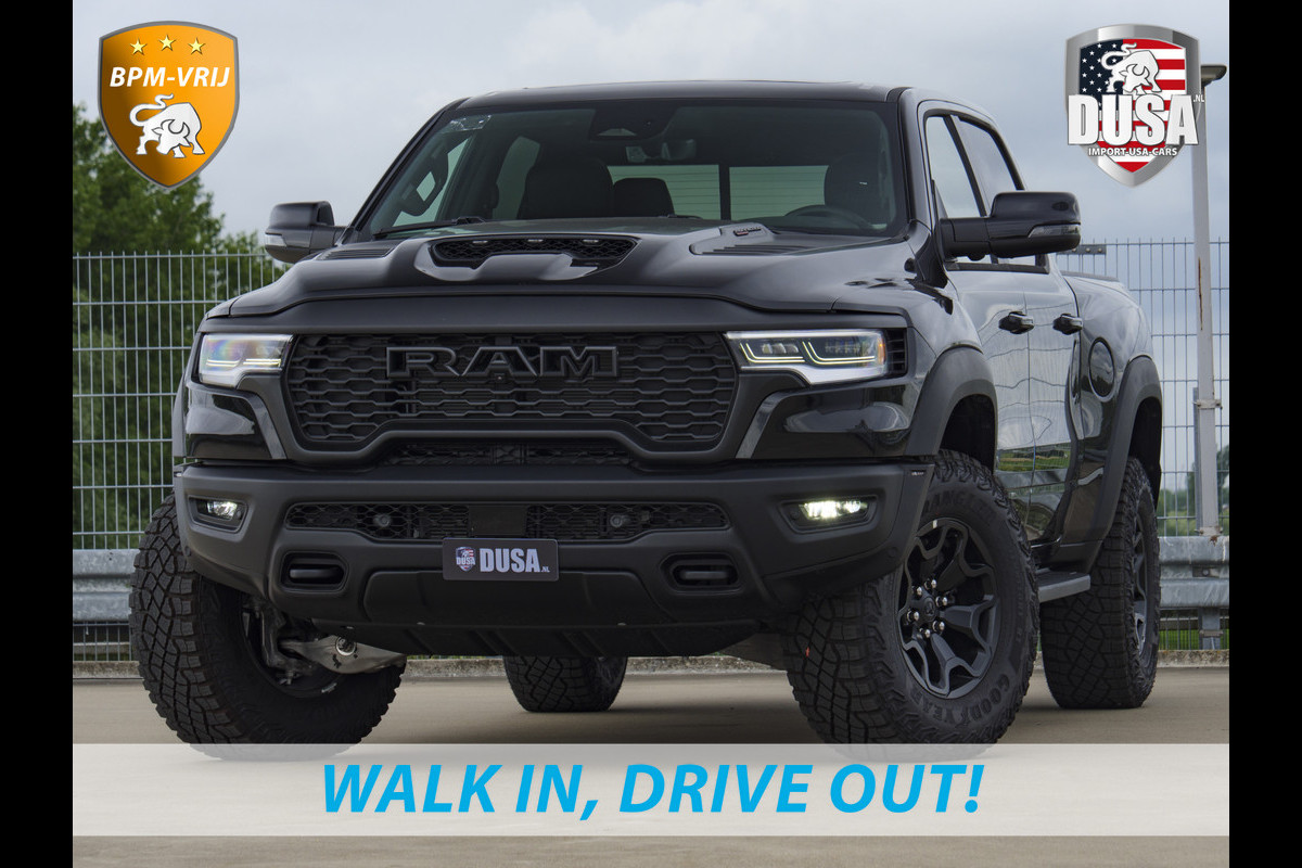 Dodge Ram | RHO | 3.0L Twin-Turbo I6 | 4x4 | Crew Cab TWIN-TURBO HIGH OUTPUT | Panoramadak | 14,4-inch Touchscreen | Passenger Display | Getoonde accessoires zijn verkrijgbaar tegen meerprijs