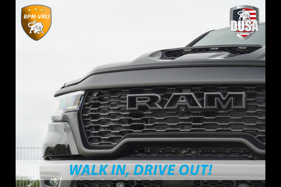 Dodge Ram | RHO | 3.0L Twin-Turbo I6 | 4x4 | Crew Cab TWIN-TURBO HIGH OUTPUT | Panoramadak | 14,4-inch Touchscreen | Passenger Display | Getoonde accessoires zijn verkrijgbaar tegen meerprijs