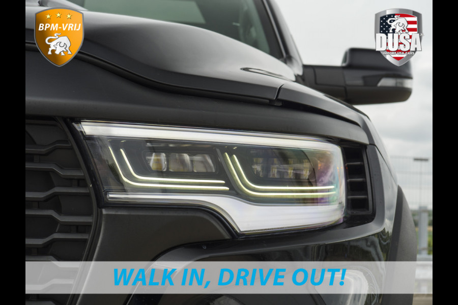Dodge Ram | RHO | 3.0L Twin-Turbo I6 | 4x4 | Crew Cab TWIN-TURBO HIGH OUTPUT | Panoramadak | 14,4-inch Touchscreen | Passenger Display | Getoonde accessoires zijn verkrijgbaar tegen meerprijs