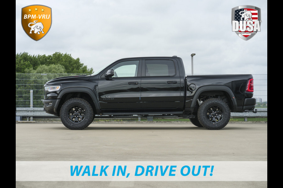Dodge Ram | RHO | 3.0L Twin-Turbo I6 | 4x4 | Crew Cab TWIN-TURBO HIGH OUTPUT | Panoramadak | 14,4-inch Touchscreen | Passenger Display | Getoonde accessoires zijn verkrijgbaar tegen meerprijs