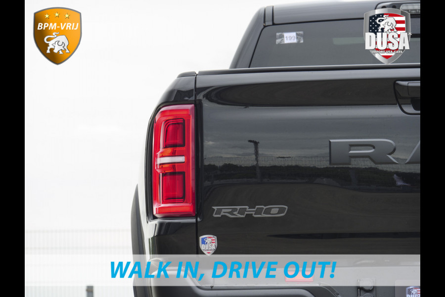 Dodge Ram | RHO | 3.0L Twin-Turbo I6 | 4x4 | Crew Cab TWIN-TURBO HIGH OUTPUT | Panoramadak | 14,4-inch Touchscreen | Passenger Display | Getoonde accessoires zijn verkrijgbaar tegen meerprijs