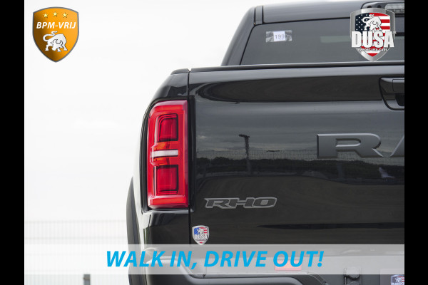 Dodge Ram | RHO | 3.0L Twin-Turbo I6 | 4x4 | Crew Cab TWIN-TURBO HIGH OUTPUT | Panoramadak | 14,4-inch Touchscreen | Passenger Display | Getoonde accessoires zijn verkrijgbaar tegen meerprijs