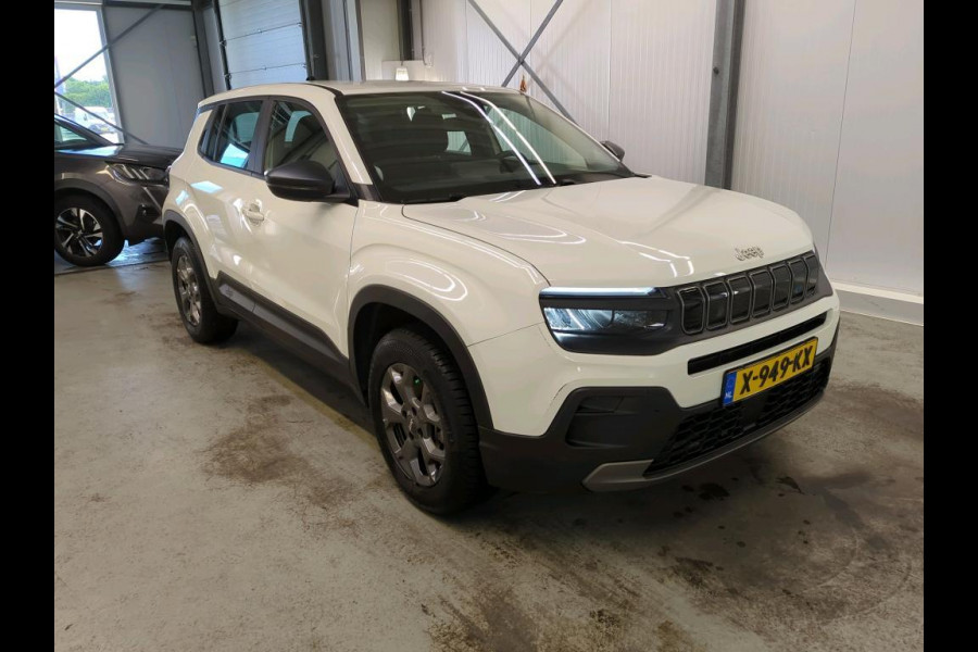 Jeep Avenger Longitude 54 kWh Airco ECC Navi Carplay PDC Achter Camera Full LED Adaptive Cruise Control Virtual Cockpit Stoelverwarming