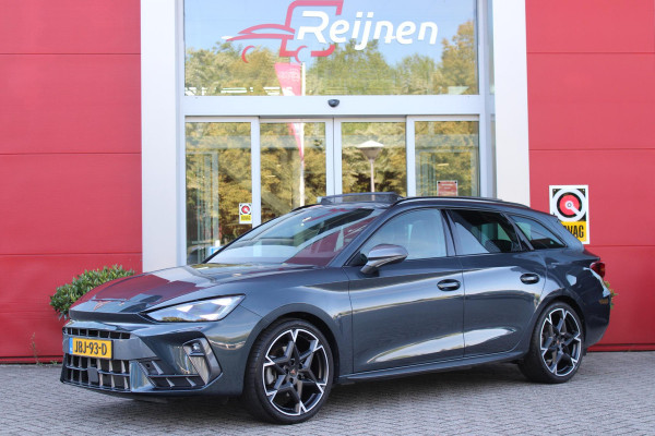 CUPRA Leon Sportstourer 1.5 eTSI 150PK BUSINESS EDITION | NIEUW MODEL! | PANORAMISCH SCHUIF/KANTELDAK | SENNHEISER AUDIO SYSTEM | ELEKTRISCH VERSTELBARE BESTUURDERSSTOEL MET GEHEUGENFUNCTIE | LED MATRIX KOPLAMPEN | DRAADLOZE APPLE CARPLAY/ANDROID AUTO | NAVIGATIE | ACHTERUITRIJ CAMERA | 19" LICHTMETALEN VELGEN  "POLAR" | DRAADLOZE TELEFOONLADER | STOEL/STUUR VERWARMING |  12,9" INFORTAINMENT SYSTEM | ZWARTE HEMELBEKLEDING | E-SOUND GELUIDSSIMULATOR | CLIMATE CONTROL VOOR EN ACHTERIN | SPORT STOELEN | SFEER VERLICHTING | DYNAMISCHE VERLICHTING | ADAPTIVE CRUISE CONTROL | KEYLESS ENTRY/START |