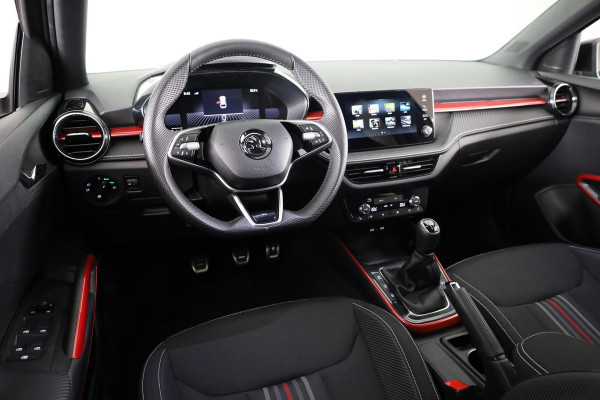 Škoda Fabia 1.0 TSI Monte Carlo 95 pk | Private lease vanaf Verlengde garantie | Navigatie via App | Parkeersensoren | Achteruitrijcamera | LED koplampen | Stoelverwarming |