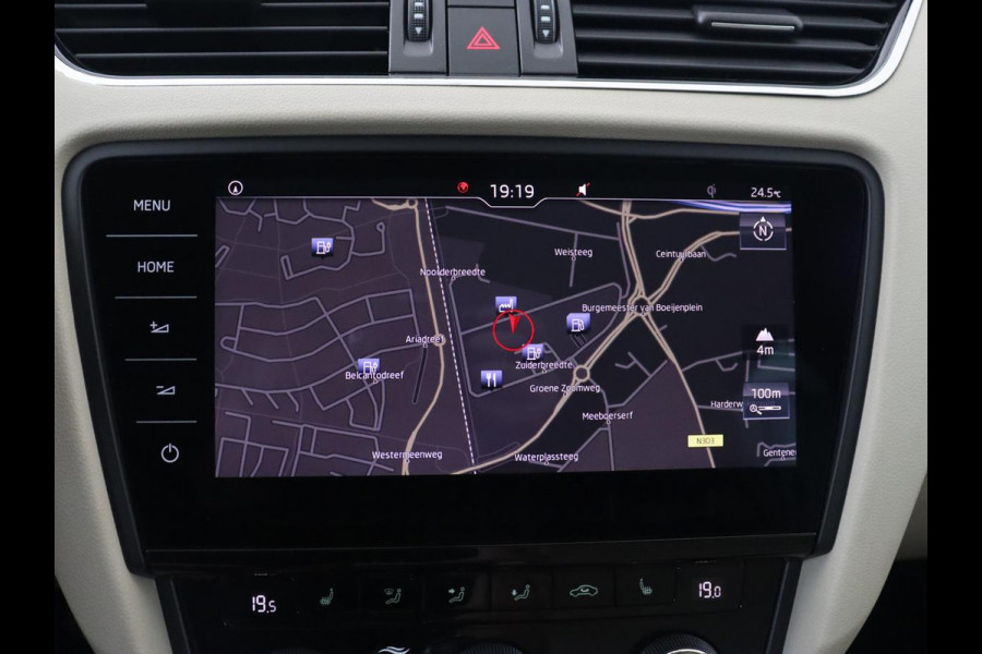 Škoda Octavia 1.0 TSI Style | Stoelverwarming | Leder/Alcantara | Carplay | Park Assist | Full LED | Keyless | Navigatie | Climate control | Cruise control