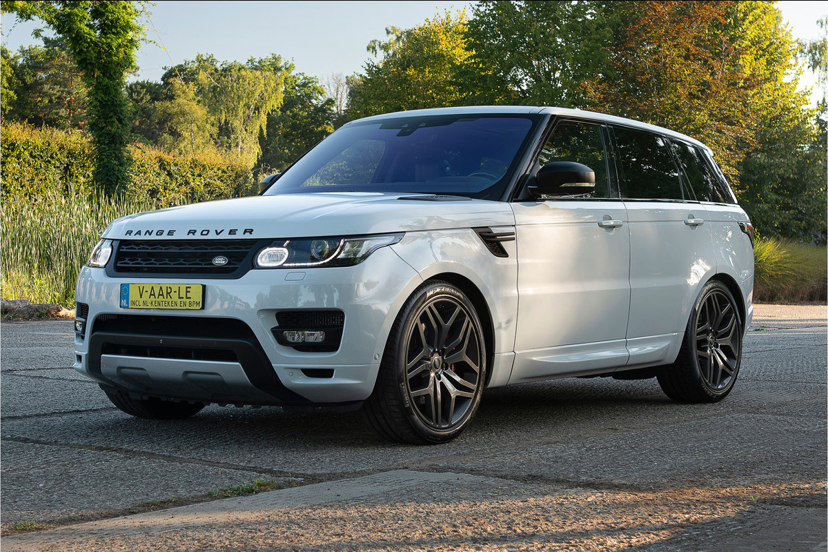 Land Rover Range Rover Sport 4.4 Aut. SDV8 Autobiography Vogue GRIJS KENTEKEN 339pk Leder Navigatie 339pk