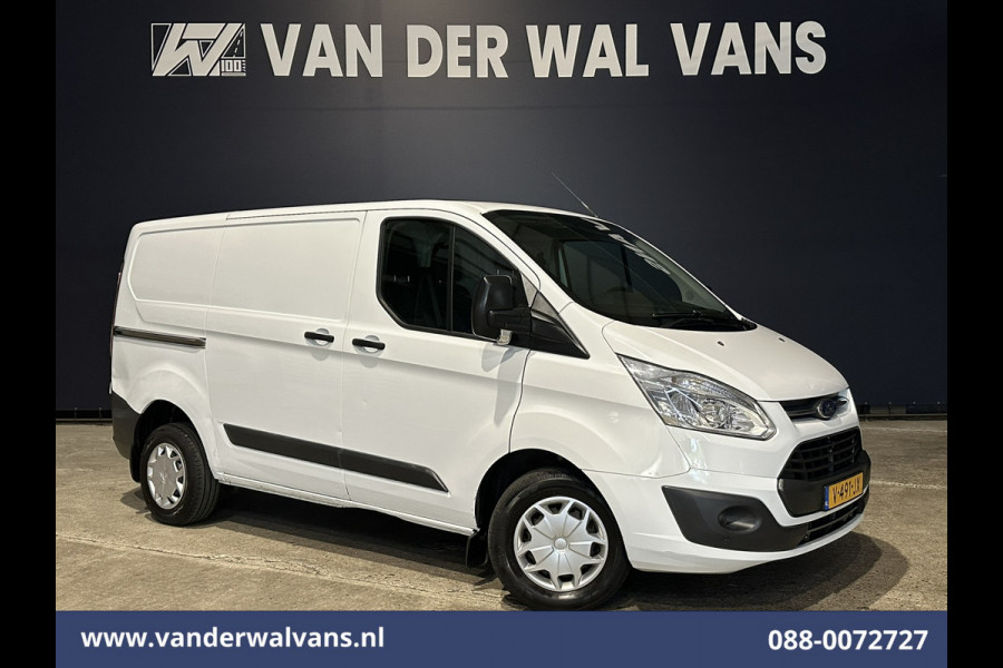 Ford Transit Custom 2.0 TDCI L1H1 Euro6 Airco | Navigatie | Camera | Cruisecontrol | 2350kg Trekhaak bijrijdersbank, parkeersensoren