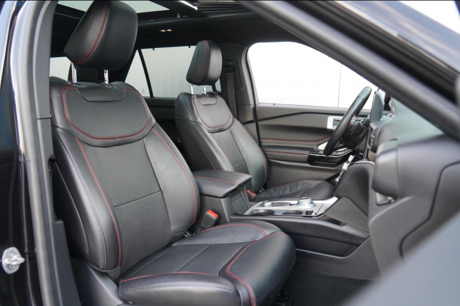 Ford Explorer 3.0 V6 EcoBoost PHEV ST-Line 7p. / Pano / 360 Camera / Trekhaak / Leder / BTW / 1e Eigenaar!