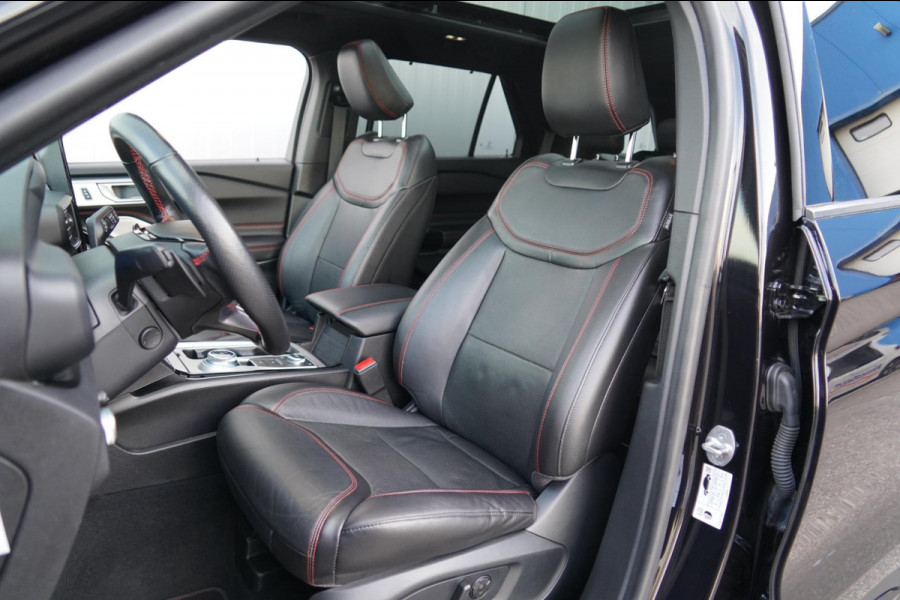 Ford Explorer 3.0 V6 EcoBoost PHEV ST-Line 7p. / Pano / 360 Camera / Trekhaak / Leder / BTW / 1e Eigenaar!