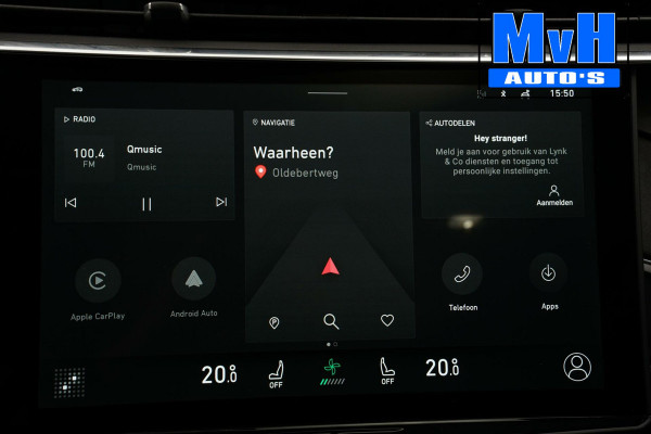 Lynk & Co 01 1.5 Hybride|LEER|FULL BLACK XXL|360°CAM|NAP