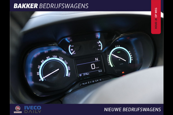 Fiat E-Doblò 136 L1 50 kWh 100% Elektrisch | Airco | Camera | Parkeersensoren (1/2 grijs)