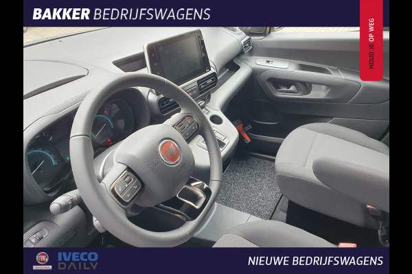 Fiat E-Doblò 136 L1 50 kWh 100% Elektrisch | Airco | Camera | Parkeersensoren (1/2 grijs)