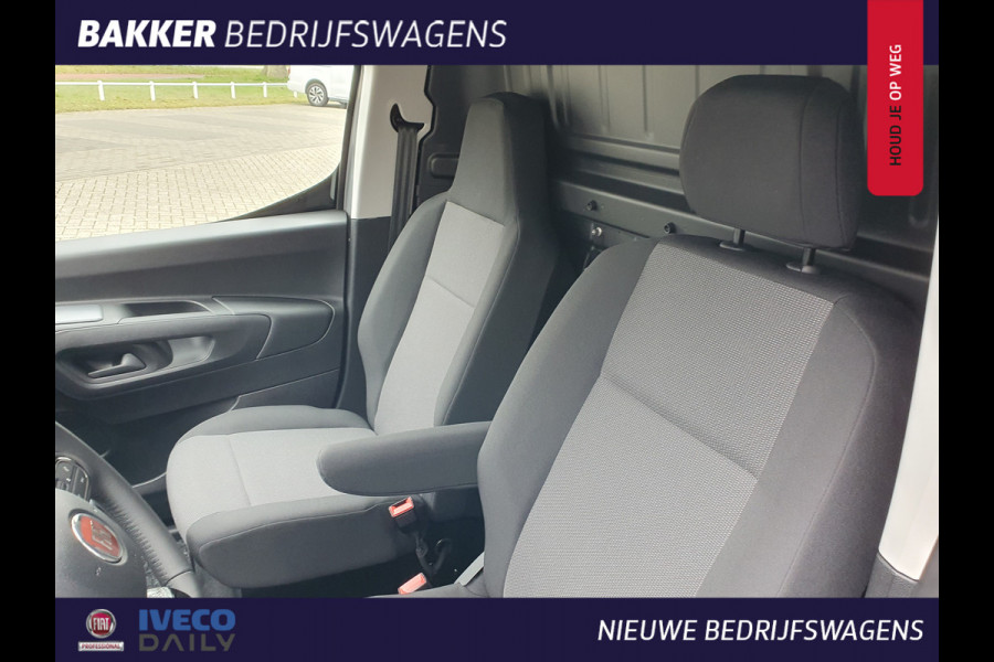Fiat E-Doblò 136 L1 50 kWh 100% Elektrisch | Airco | Camera | Parkeersensoren (1/2 grijs)