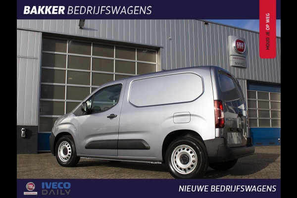 Fiat E-Doblò 136 L1 50 kWh 100% Elektrisch | Airco | Camera | Parkeersensoren (1/2 grijs)