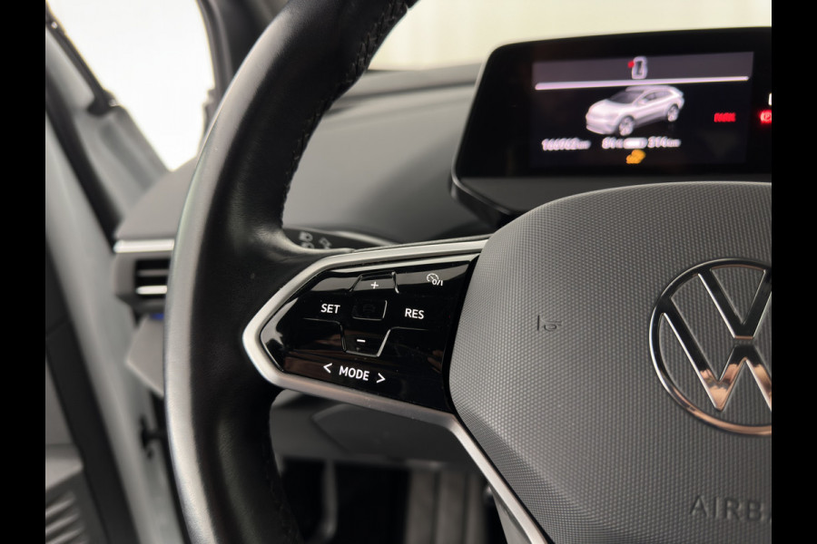 Volkswagen ID.4 First 77 kWh [ 3-Fase ] (INCL-BTW) *HEAT-PUMP | LEATHER-MICROFIBRE | FULL-LED | HEATED-COMFORTSEATS | DIGI-COCKPIT | AMBIENT-LIGHT | NAVI-FULLMAP | ECC | PDC | TOWBAR | PRIVACY-GLASS | CRUISE | CAMERA | CARPLAY | 20