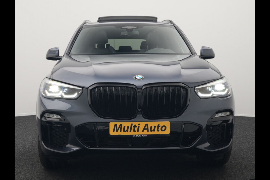 BMW X5 xDrive45e M Sport Plug in Hybrid 394pk PHEV | Trekhaak Af Fabriek | Panodak | Luchtvering | Adaptive Cruise | 360 Camera | M Sportstuur | Sfeerverlichting | Apple Carplay | Lederen Sporstoelen Memory & Verwarmd | Navigatie | DAB |