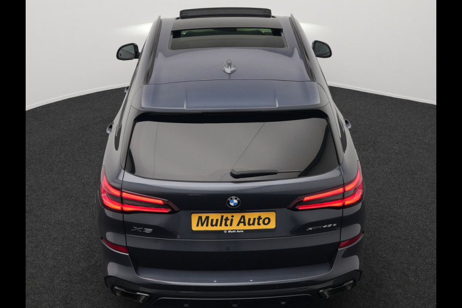 BMW X5 xDrive45e M Sport Plug in Hybrid 394pk PHEV | Trekhaak Af Fabriek | Panodak | Luchtvering | Adaptive Cruise | 360 Camera | M Sportstuur | Sfeerverlichting | Apple Carplay | Lederen Sporstoelen Memory & Verwarmd | Navigatie | DAB |
