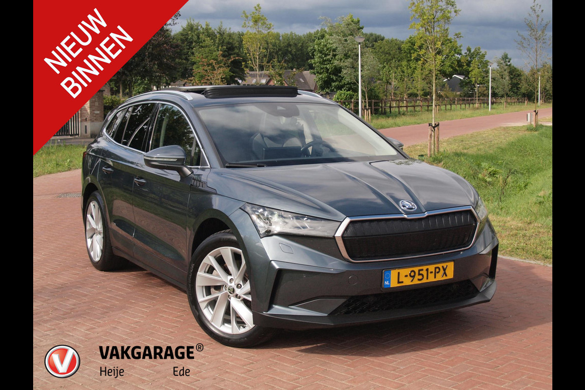 Škoda ENYAQ iV 80 | Panoramadak | Warmtepomp | Camera | Matrix LED koplampen | NL-Auto |