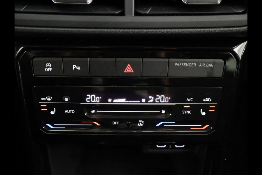 Volkswagen T-Cross 1.0 TSI Style 110 pk Automaat (DSG) | Verlengde garantie | Navigatie | Parkeersensoren | Achteruitrijcamera | Adaptieve cruise control | Stoelverwarming |