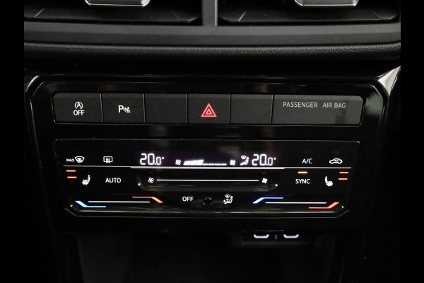 Volkswagen T-Cross 1.0 TSI Style 110 pk Automaat (DSG) | Verlengde garantie | Navigatie | Parkeersensoren | Achteruitrijcamera | Adaptieve cruise control | Stoelverwarming |