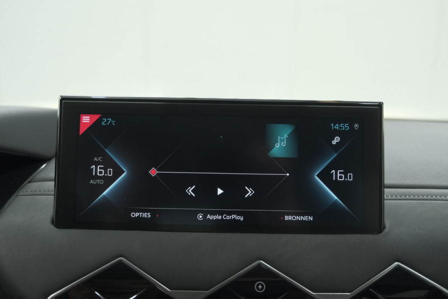 DS DS 3 Crossback 50 kwh e-Tense So Chic | Camera | Dodehoekdetectie | Head-Up Display | Apple Carplay | Stoelverwarming DS DS 3 Crossback 50 kwh e-Tense So Chic | Camera | Dodehoekdetectie | Head-Up Display | Apple Carplay | Stoelverwarming
