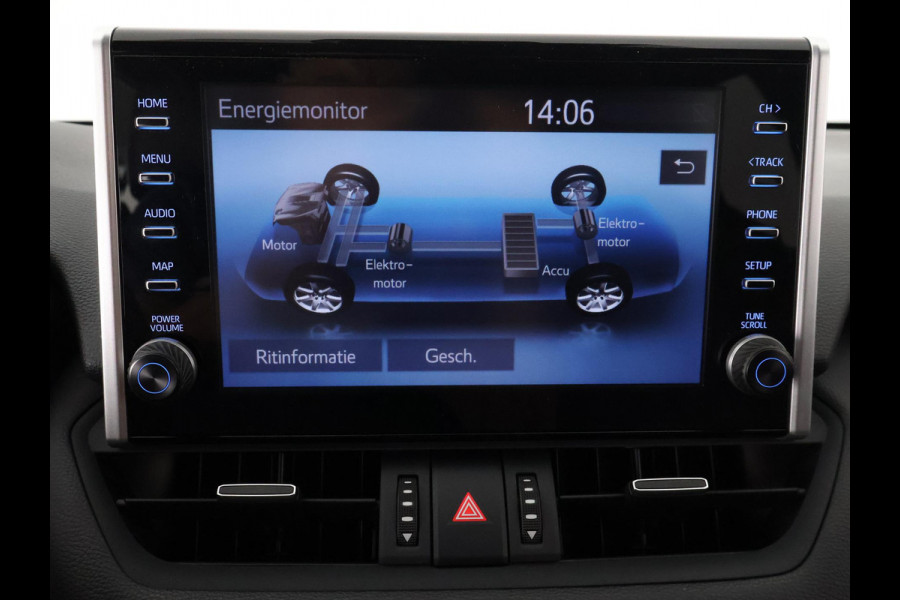 Toyota RAV4 2.5 PLUG-IN AWD STYLE SUZUKI ACROSS 1e EIG. GARANTIE 3-2033.*BI-TONE BODY PACK.HALF LEDER.STOELVERWARMING. CARPLAY. CAMERA.