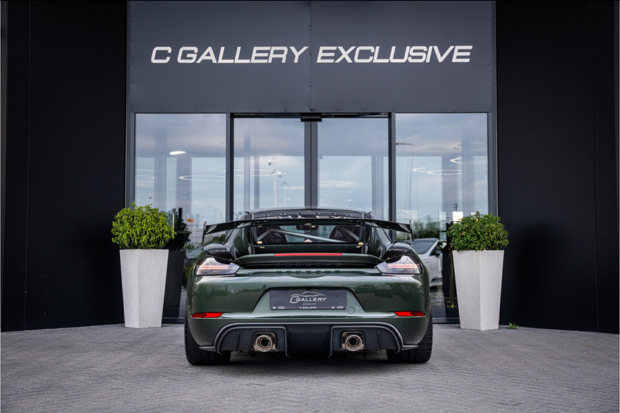 Porsche 718 GT4 RS - Origineel NL | 3 jaar Porsche Approved | Volledig XPEL | Weissach | Oakgreenmetallic | Keramisch | Carbon | Sport Chrono +