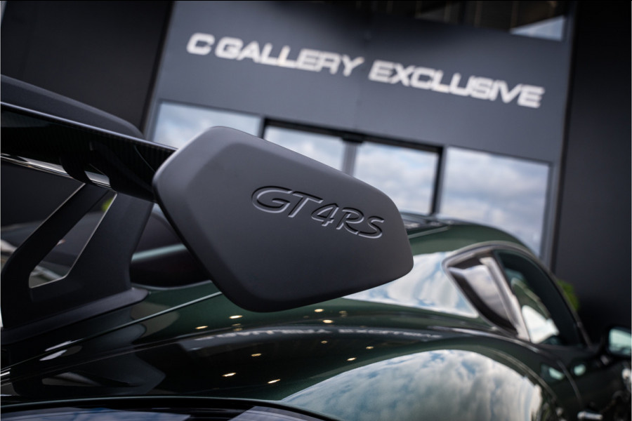 Porsche 718 GT4 RS - Origineel NL | 3 jaar Porsche Approved | Volledig XPEL | Weissach | Oakgreenmetallic | Keramisch | Carbon | Sport Chrono +