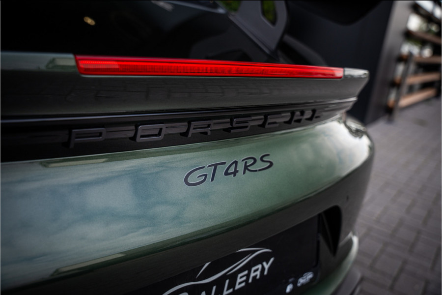 Porsche 718 GT4 RS - Origineel NL | 3 jaar Porsche Approved | Volledig XPEL | Weissach | Oakgreenmetallic | Keramisch | Carbon | Sport Chrono +