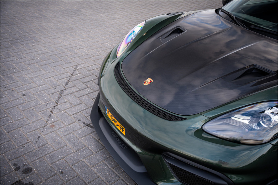 Porsche 718 GT4 RS - Origineel NL | 3 jaar Porsche Approved | Volledig XPEL | Weissach | Oakgreenmetallic | Keramisch | Carbon | Sport Chrono +